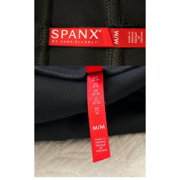 SPANX The Perfect Black Pant, Ankle 4-Pocket Ponte Legging  Size Medium - Picture 7 of 12